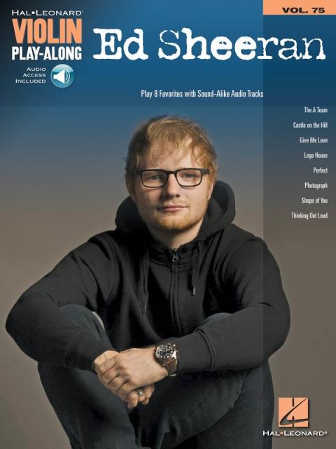 Ed Sheeran Violin Playalong V75 Bk/ola