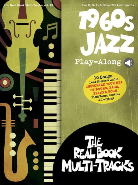 1960s Jazz Playalong V13 Bk/olm