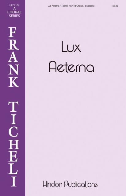 Lux Aeterna Satb A Cappella