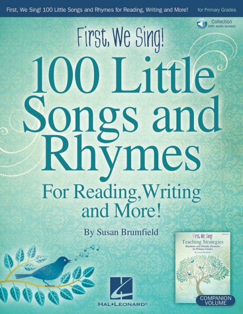 First We Sing! 100 Little Songs And Rhymes Bk/ola