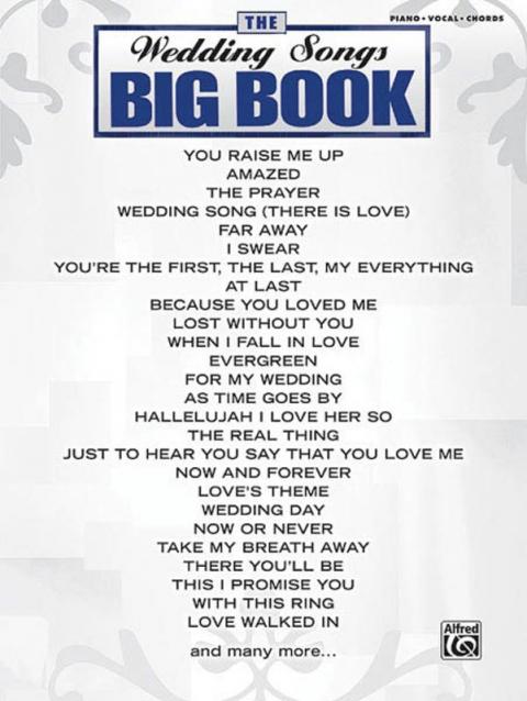 Wedding Songs Big Book Pvg