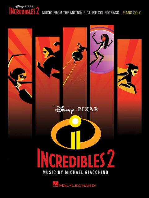 Incredibles 2 Movie Soundtrack Piano Solo