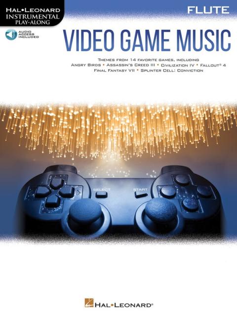 Video Game Music For Flute Bk/ola