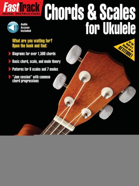 FASTTRACK CHORDS & SCALES FOR UKULELE BK/OLA