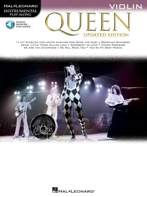 QUEEN FOR VIOLIN UPDATED EDITION BK/OLA