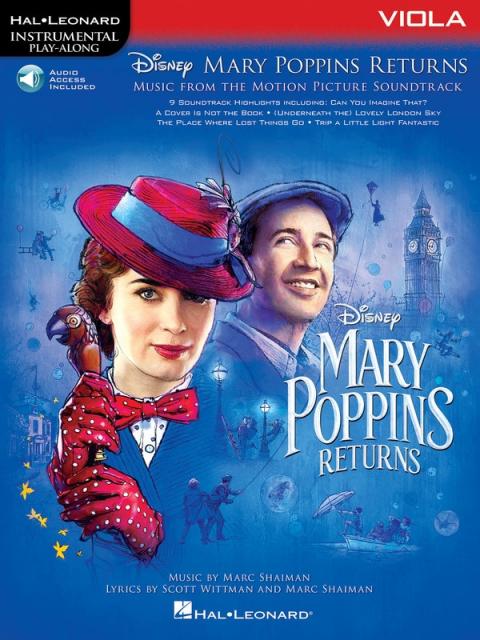 Mary Poppins Returns For Cello Bk/ola