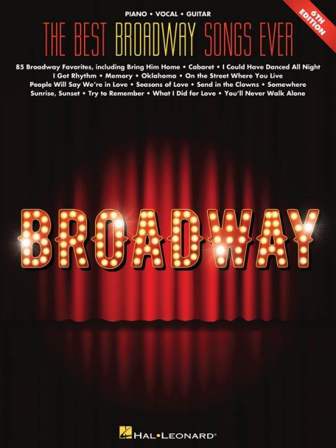 The Best Broadway Songs Ever Pvg 6th Edition