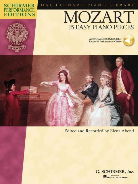 15 Easy Piano Pieces (mozart) Spe Bk/cd