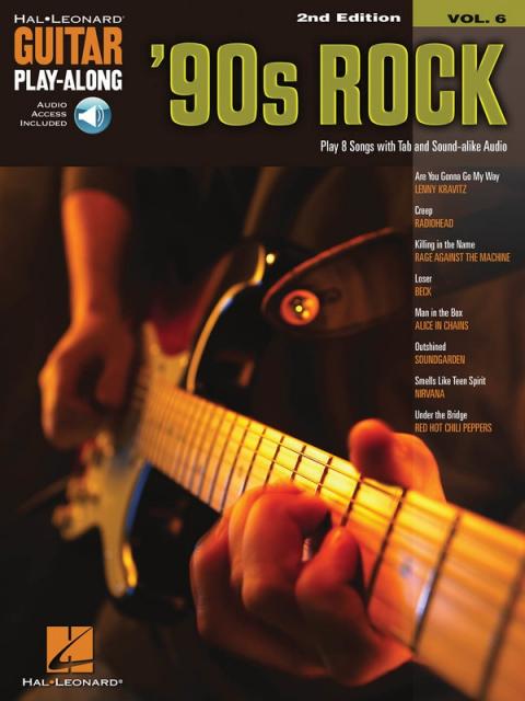 90s Rock Guitar Playalong V6 Bk/ola 2nd Edition