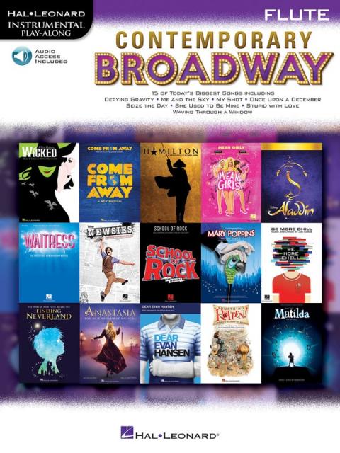 Contemporary Broadway For Flute Bk/ola