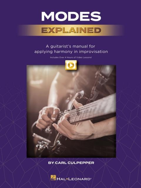 MODES EXPLAINED GUITAR BK/OLV