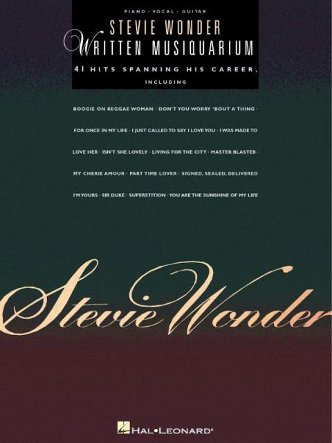 STEVIE WONDER - WRITTEN MUSIQUARIUM PVG