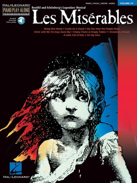 Les Miserables Piano Play Along Bk/cd V24