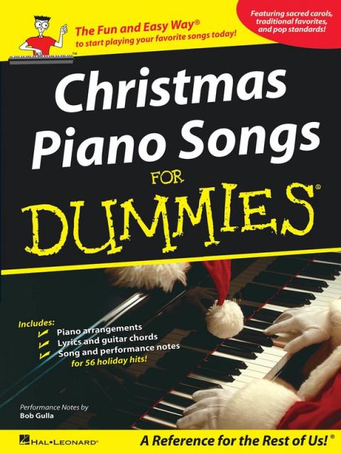 CHRISTMAS PIANO SONGS FOR DUMMIES PVG