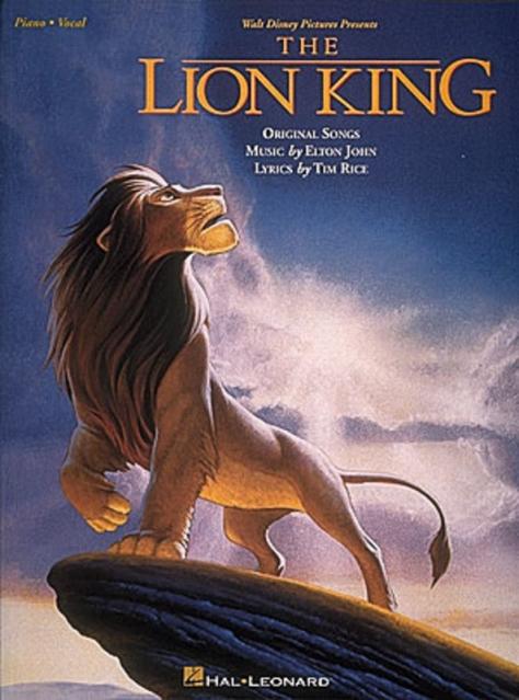 THE LION KING VOCAL SELECTIONS PVG