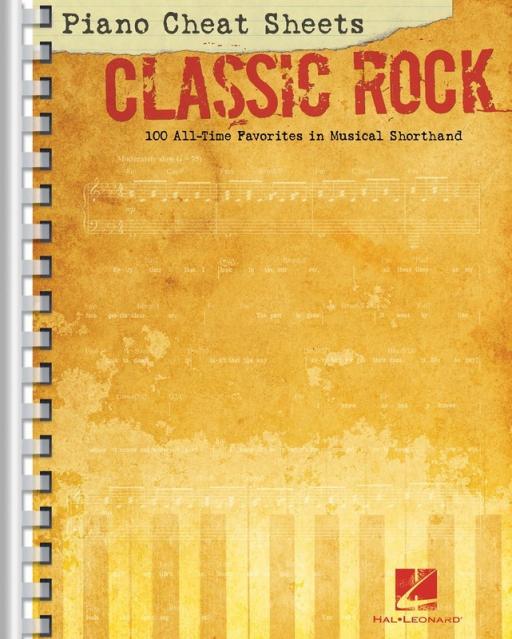 Piano Cheat Sheets Classic Rock