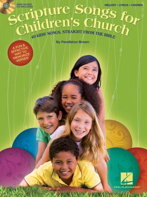 Scripture Songs For Childrens Church Bk/cd