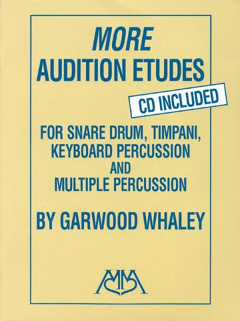 More Audition Etudes Percussion Bk/cd