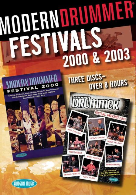 Modern Drummer Festival 2000 & 2003 3 Dvd Set