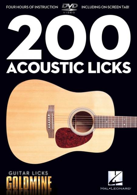 Guitar Licks Goldmine 200 Acoustic Licks Dvd