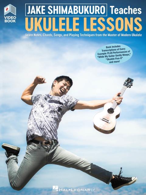 Jake Shimabukuro Teaches Ukulele Lessons Bk/olv