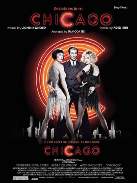 Chicago Movie Selections Easy Piano