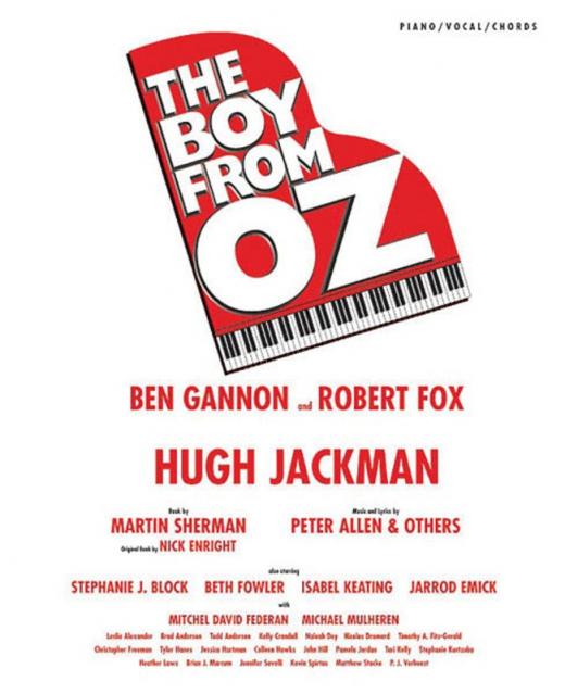 Boy From Oz Vocal Selections Pvg