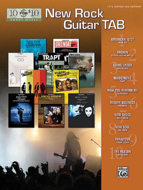 10 For 10 New Rock Guitar Tab