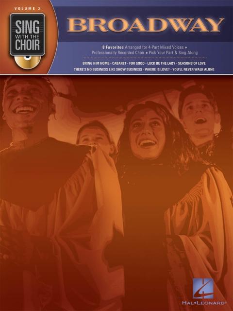 Broadway Sing With The Choir Bk/cd V2