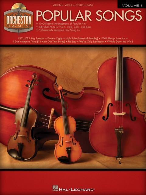 POPULAR SONGS ORCHESTRA PLAYALONG V1 BK/CD