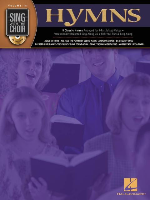 Hymns Sing With The Choir Bk/cd V15