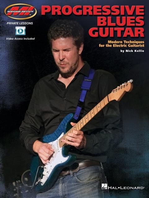 NICK KELLIE - PROGRESSIVE BLUES GUITAR BK/OLV