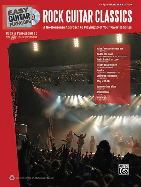 Easy Guitar Play Along Rock Classics Bk/cd