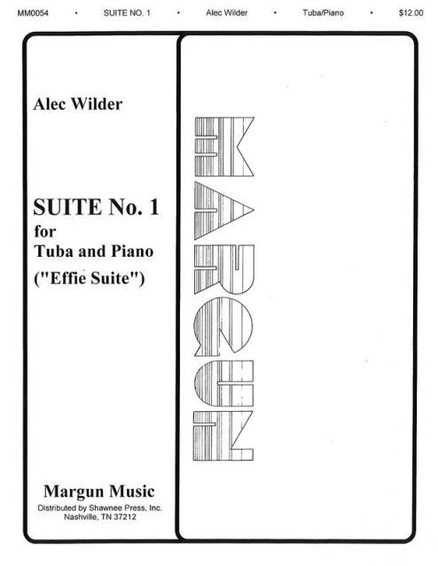 Wilder - Suite No 1 For Tuba/piano Effie Suite