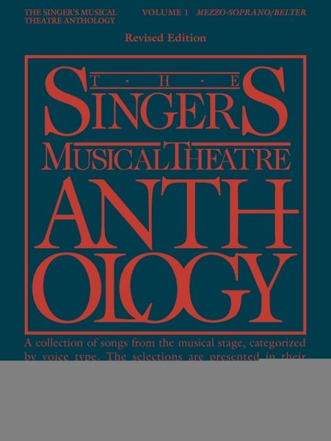 SINGERS MUSICAL THEATRE ANTH V1 MEZ/SOP/AL