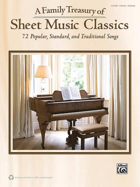 Family Treasury Of Sheet Music Classics Pvg