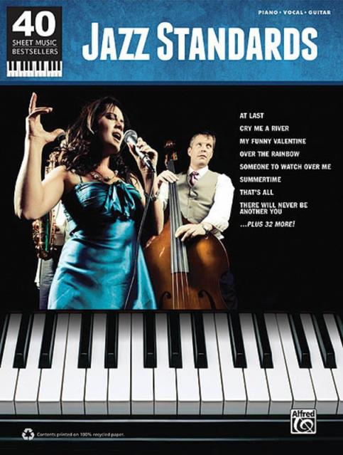 Jazz Standards 40 Sheet Music Bestsellers Pvg