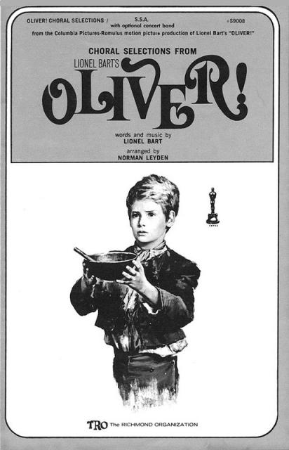 Oliver Selections Arr Leyden Satb