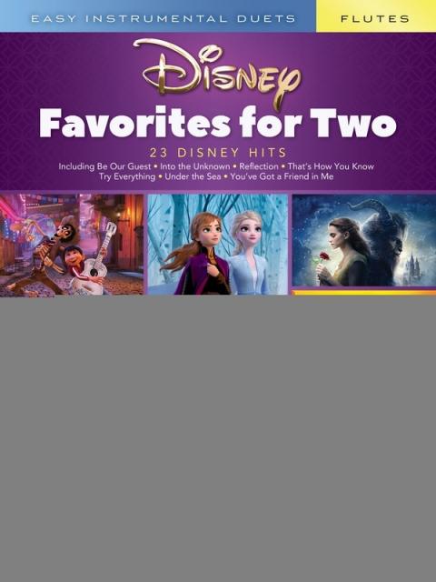 DISNEY FAVORITES FOR TWO FOR 2 FLUTES