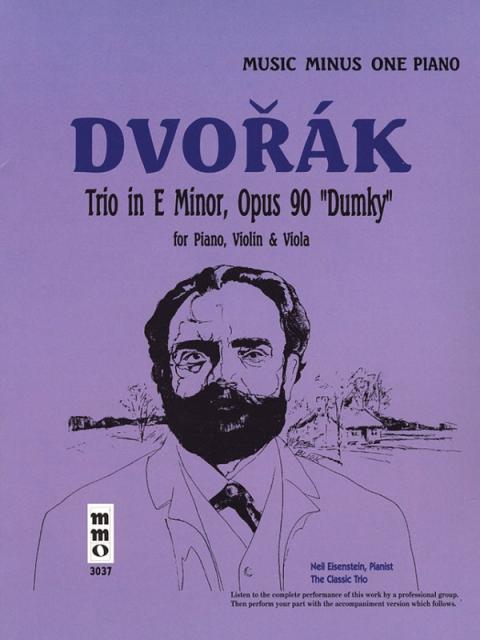 Dvorak - Piano Trio Op 90 Dumky Piano Bk/cd