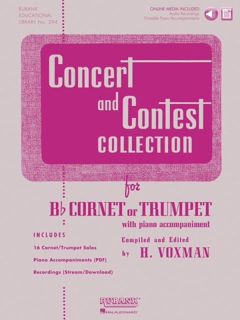 Concert And Contest Collection Trumpet Bk/cd