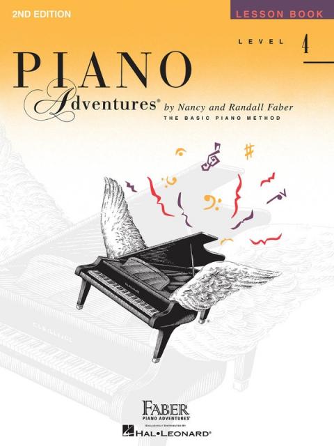 Piano Adventures Lesson Bk 4 2nd Edition