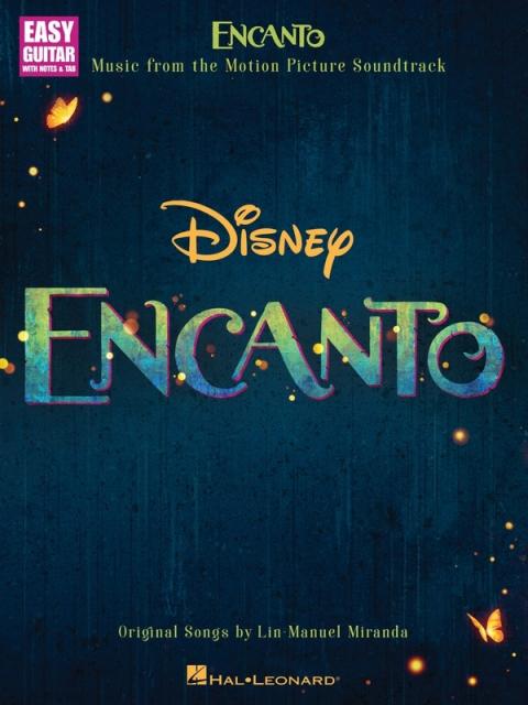 ENCANTO MOVIE SOUNDTRACK EASY GUITAR WITH NOTES & TAB