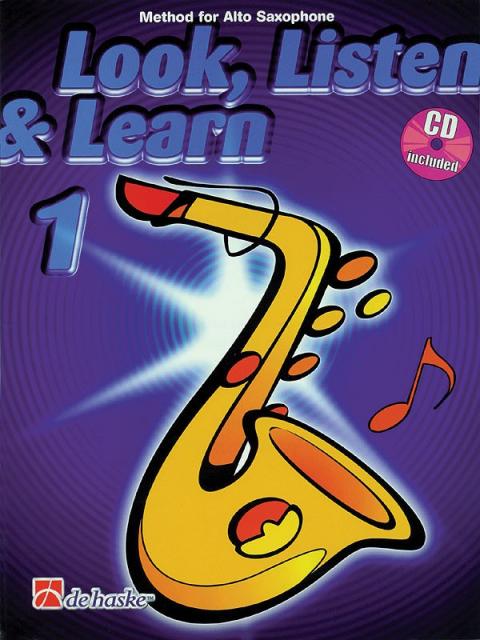 Look Listen & Learn Part 1 Alto Sax Bk/cd