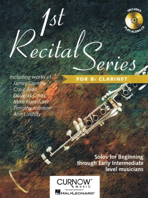 First Recital Series Bk/cd Clarinet