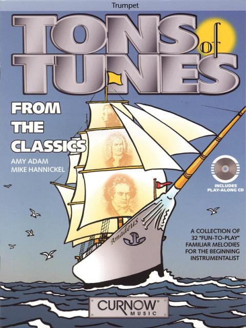 Tons Of Tunes From The Classics Bk/cd Trumpet