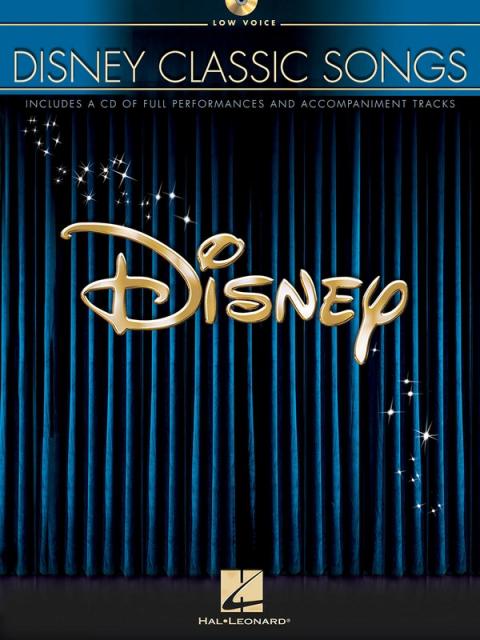 Disney Classic Songs Low Voice Bk/cd