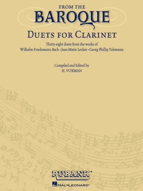 From The Baroque Clarinet Duets