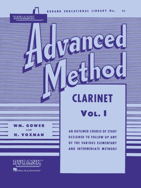 RUBANK ADVANCED METHOD CLARINET VOL 1