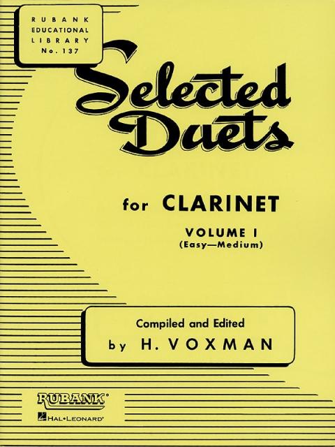 SELECTED DUETS VOL 1 CLARINET EASY/MEDIUM